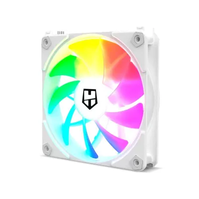 Nox Hummer Easy Link ARGB Set de 3 Ventiladores 120mm Blancos