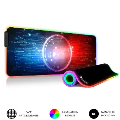 Subblim Chip XL RGB Afombrilla Gaming Extended