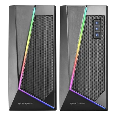 Mars Gaming MS7 Altavoz Bluetooth Gaming RGB 20W Negro