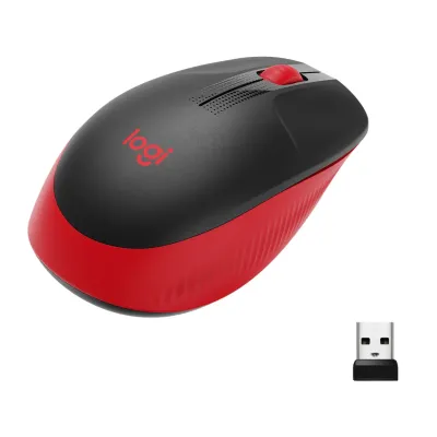 Logitech M190 Ratón Inalámbrico 1000DPI Rojo Logitech M190 Ratón Inalámbrico 1000DPI Rojo