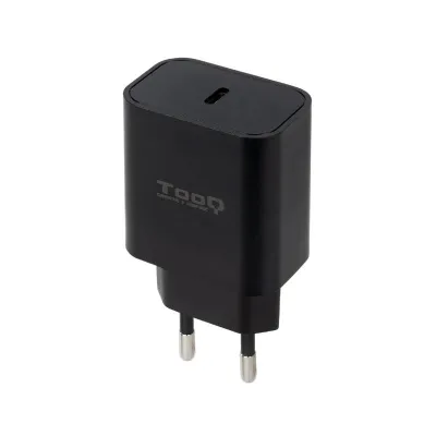 Cargador de Pared TooQ TQWC-PDUSBC20B/ 1xUSB Tipo-C/ 20W