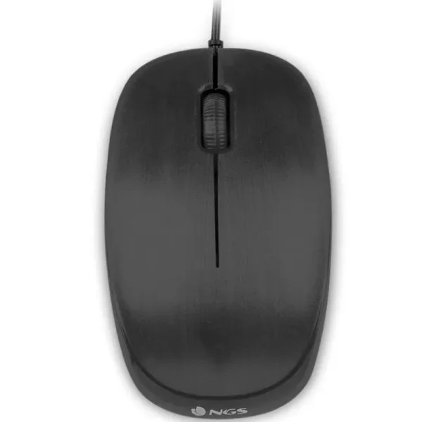 NGS Flame Ratón 1000 DPI Negro