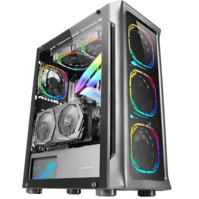 Mars Gaming MC-Neo ARGB Full Tower EATX Cristal Templado USB