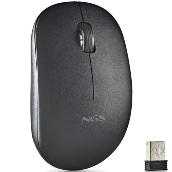 NGS FOG PRO Ratón Óptico Inalámbrico 1000 DPI Negro