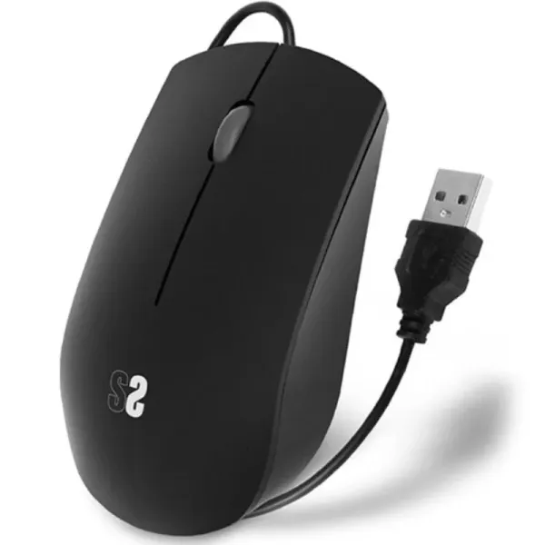 Subblim Business Silencioso Ratón USB 1200DPI Negro