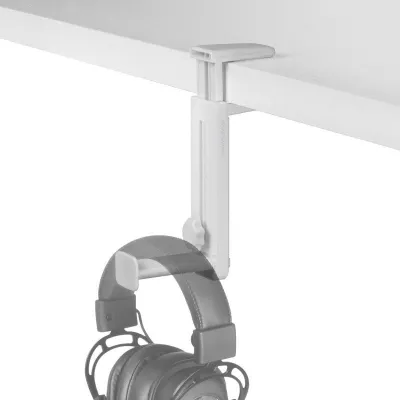 Mars Gaming MHH2 Soporte Gaming Dual para Auriculares Blanco