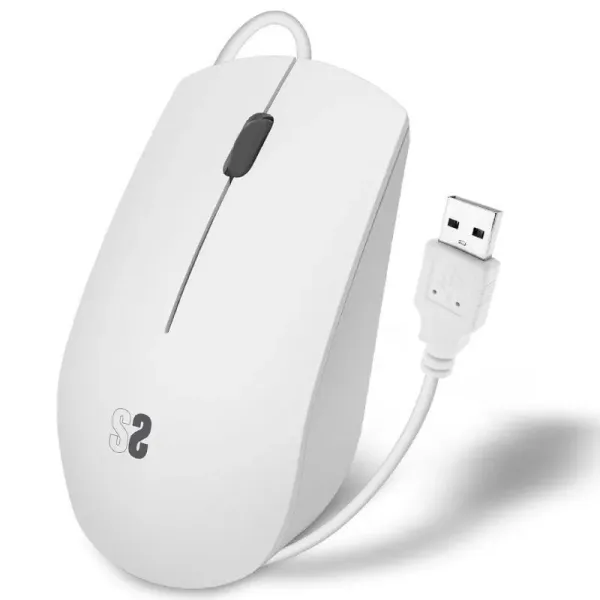 Subblim Business Ratón Silencioso 1200 DPI Blanco