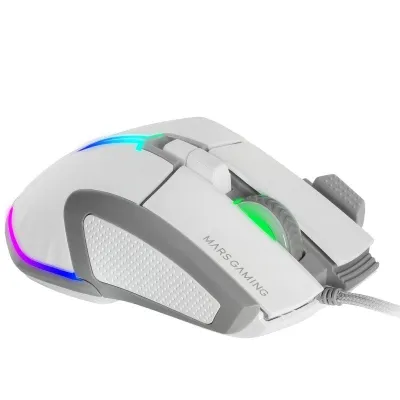 Mars Gaming MM-XT Ratón Gaming RGB Ergonómico con Reposa Pulgar Mars Gaming MM-XT Ratón Gaming RGB Ergonómico con Reposa Pulgar