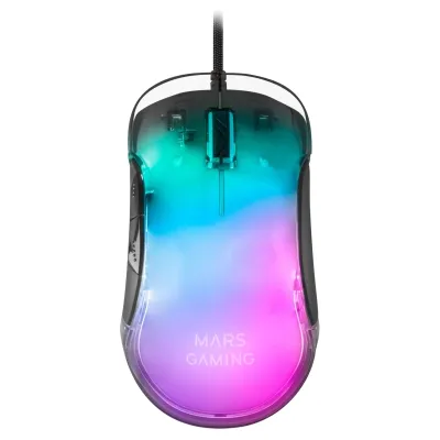 Mars Gaming MMGLOW RGB Ratón Gaming 12800DPI Mars Gaming MMGLOW RGB Ratón Gaming 12800DPI