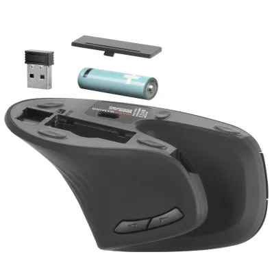 Mars Gaming MMW-ERGOPRO Ratón Inalámbrico Vertical 3200 DPI Mars Gaming MMW-ERGOPRO Ratón Inalámbrico Vertical 3200 DPI
