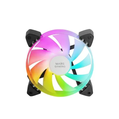 Mars Gaming MF-3A Kit 3x Ventiladores FDB 120mm ARGB Rainbow Mars Gaming MF-3A Kit 3x Ventiladores FDB 120mm ARGB Rainbow