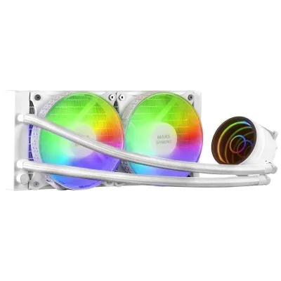 Mars Gaming ML-ONE240 Kit de Refrigeración Líquida 240mm Blanco Mars Gaming ML-ONE240 Kit de Refrigeración Líquida 240mm Blanco