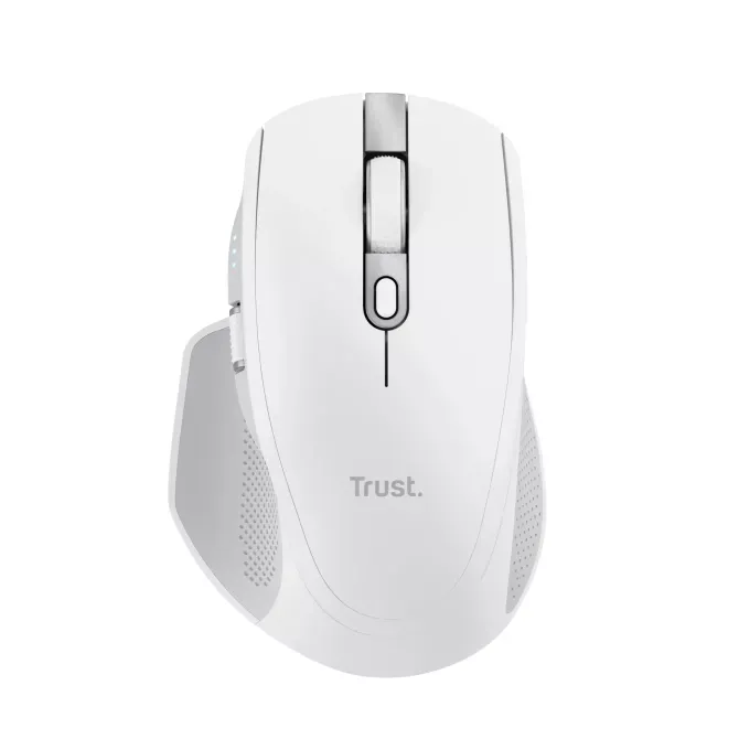 Trust Ozaa Bluetooth Recargable Ratón inalámbrico, Blanco de 6