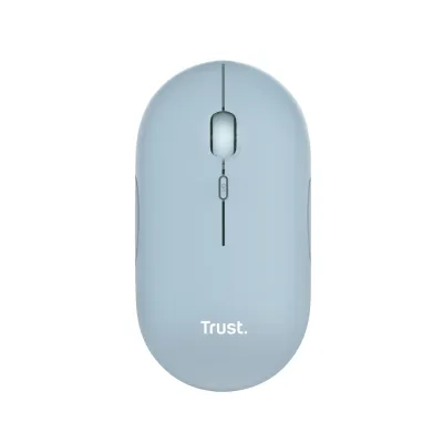 Trust Puck Ratón Inalámbrico 1600DPI Azul