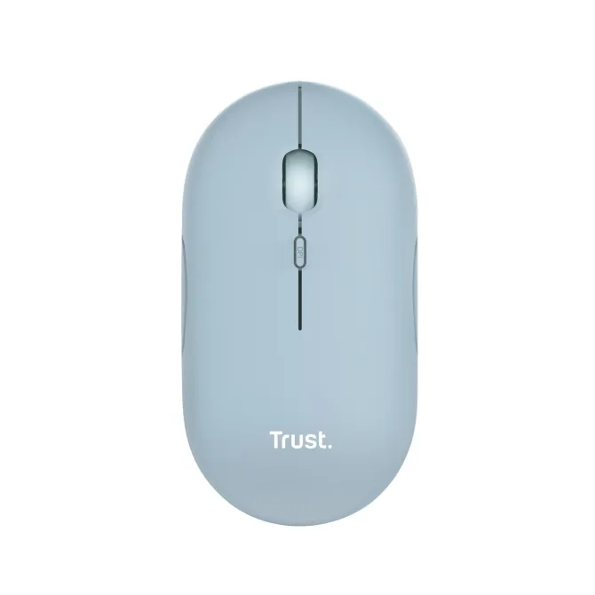 Trust Puck Ratón Inalámbrico 1600DPI Azul
