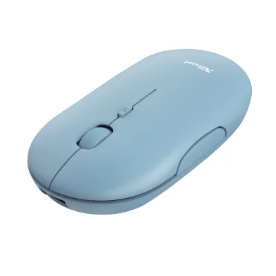 Trust Puck Ratón Inalámbrico 1600DPI Azul