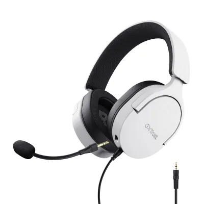Trust GXT 489 FAYZO Auriculares Diadema Gaming USB Blancos