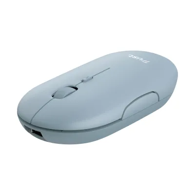 Trust Puck Ratón Inalámbrico 1600DPI Azul