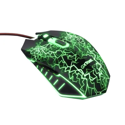 Trust GXT 105X Izza Ratón Gaming LED con 6 Botones 4000DPI