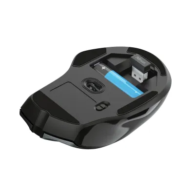 Trust Nito Ratón Inalámbrico 2200 DPI Negro/Plata