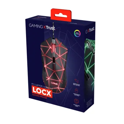 Trust GXT 133 Locx Ratón Gaming 4000 DPI