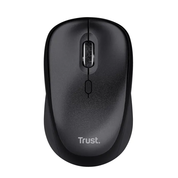 Trust TM-201 Ratón Inalámbrico Compacto 1600DPI Negro