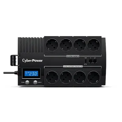 SAI Línea Interactiva Cyberpower BR1000ELCD/ 1000VA-600W/ 8 SAI Línea Interactiva Cyberpower BR1000ELCD/ 1000VA-600W/ 8