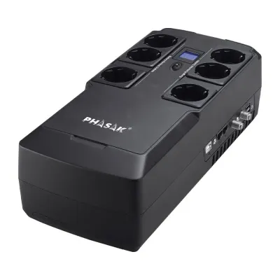 Phasak Kryptos PH 9478 SAI Línea Interactiva 800VA Phasak Kryptos PH 9478 SAI Línea Interactiva 800VA