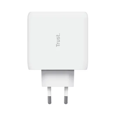 Cargador de Pared Trust Maxo 65W 2P/ 2xUSB Tipo-C/ 65W