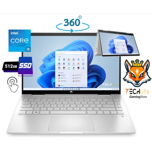 HP Pavilion X360 14-EK1044NS Intel Core i5-1335U 16GB 512GB SSD 14" Táctil
