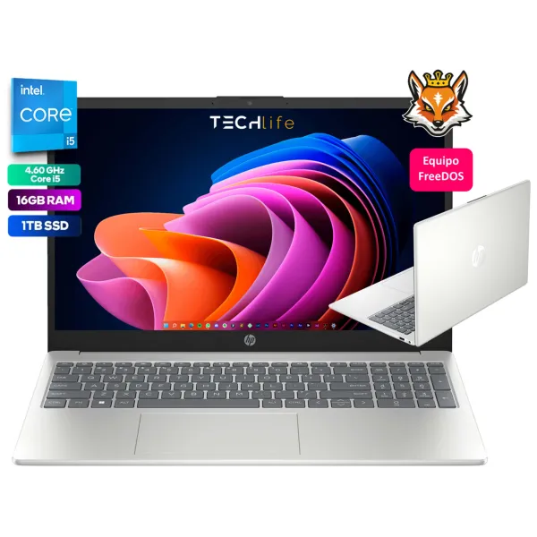 HP 15-FD0055NS Edition Intel Core i5-1334u 16GB 1TB 15.6" FreeDOS