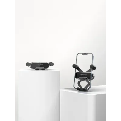 Soporte de Smartphone para Coche Vention KCEH0/ Gris Soporte de Smartphone para Coche Vention KCEH0/ Gris