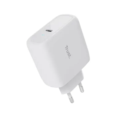 Cargador de Pared Trust Maxo 65W/ 1xUSB Tipo-C/ 65W Cargador de Pared Trust Maxo 65W/ 1xUSB Tipo-C/ 65W