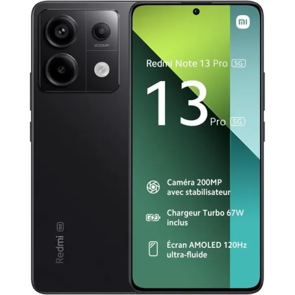 Xiaomi Redmi Note 13 Pro 5G 8/256GB Negro Libre