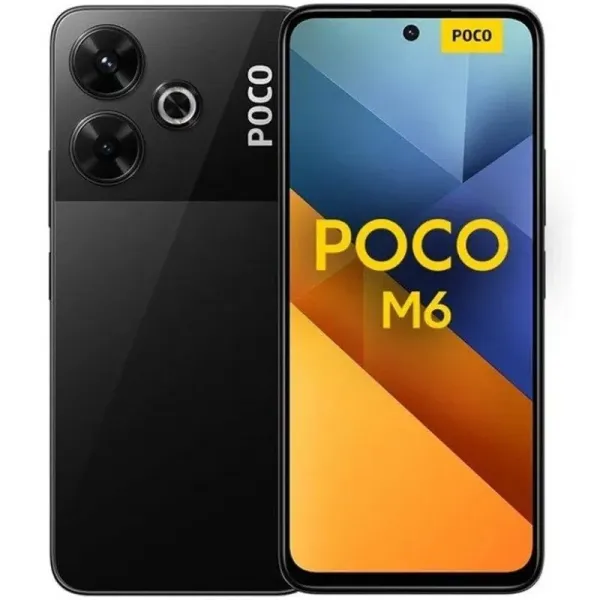 Xiaomi Poco M6 Negro 256GB 8GB 6.79" 90Hz/Camara 108Mp/Selfie frontal 13Mp