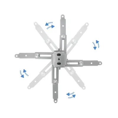 TooQ Soporte Proyector Universal Inclinable Techo Plata TooQ Soporte Proyector Universal Inclinable Techo Plata