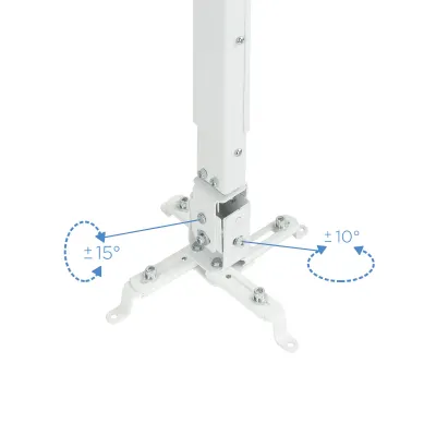 TooQ Soporte Proyector Universal Inclinable Techo Blanco TooQ Soporte Proyector Universal Inclinable Techo Blanco