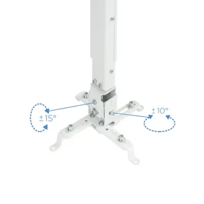 TooQ Soporte Proyector Universal Inclinable Techo Blanco TooQ Soporte Proyector Universal Inclinable Techo Blanco