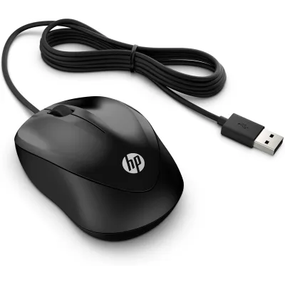 HP 1000 Ratón USB Negro