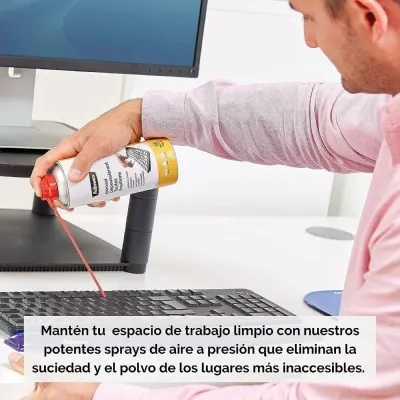 Fellowes Spray de Aire a Presión Invertible 200ml Fellowes Spray de Aire a Presión Invertible 200ml