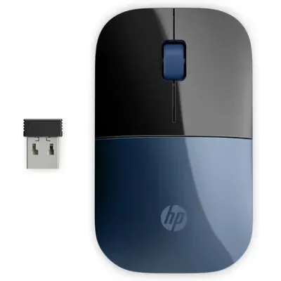 HP Z3700 Ratón Óptico Inalámbrico Azul
