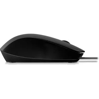 HP 150 Ratón con Cable USB 1600 DPI Negro