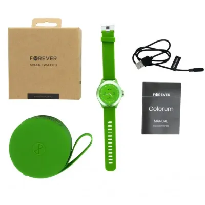 Forever Colorum CW-300 Reloj Smartwatch Verde