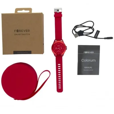 Forever Colorum CW-300 Reloj Smartwatch Magenta