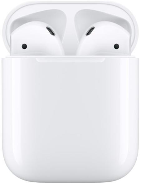 Auriculares Bluetooth Apple AirPods V2 con estuche de carga | TechL...