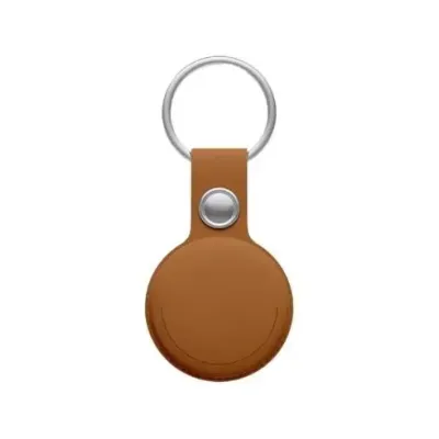 Leotec Localizador MiTag Compatible Apple con Llavero Marrón