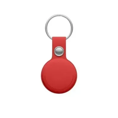 Leotec Localizador MiTag Compatible Apple con Llavero Rojo