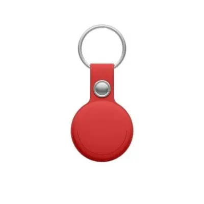 Leotec Localizador MiTag Compatible Apple con Llavero Rojo