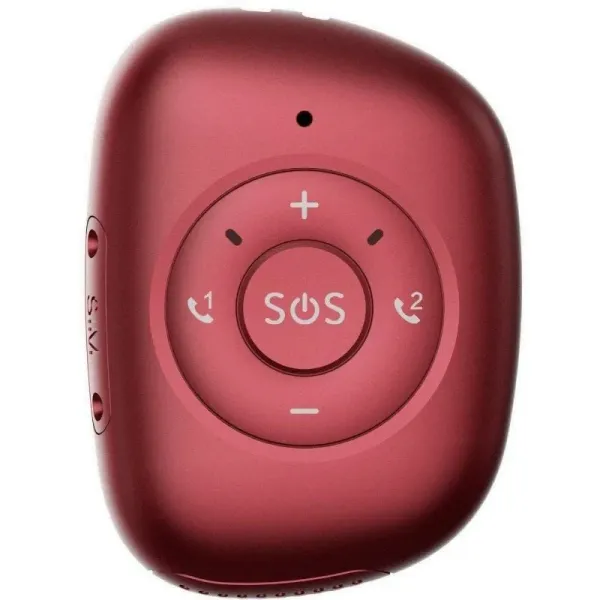 Leotec Tracker GPS 4G Localizador Rojo 