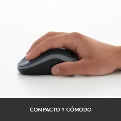 Logitech M185 Ratón Inalámbrico 1000 DPI Negro/Rojo Logitech M185 Ratón Inalámbrico 1000 DPI Negro/Rojo